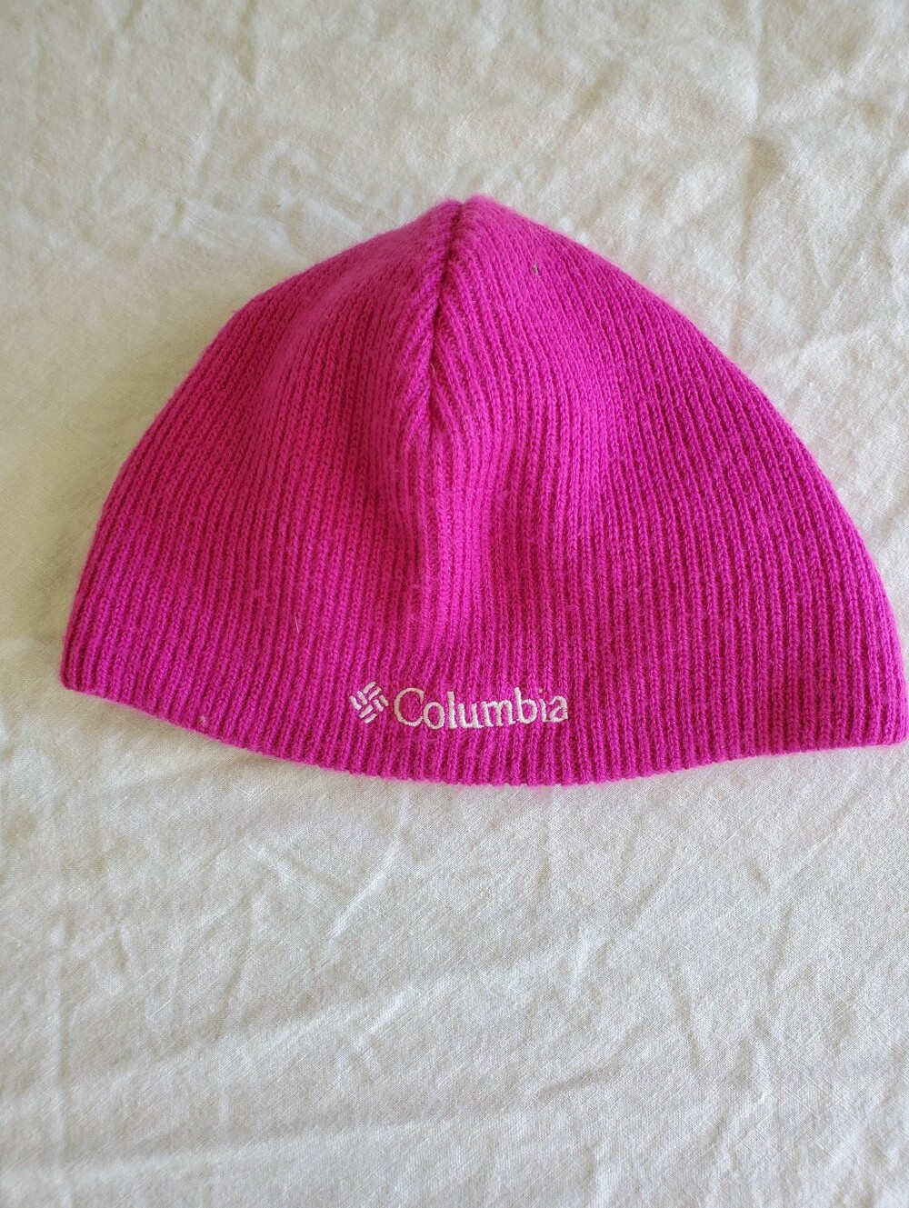 Columbia Sportswear Youth Knit Beanie Hat Fuchsia Pink One